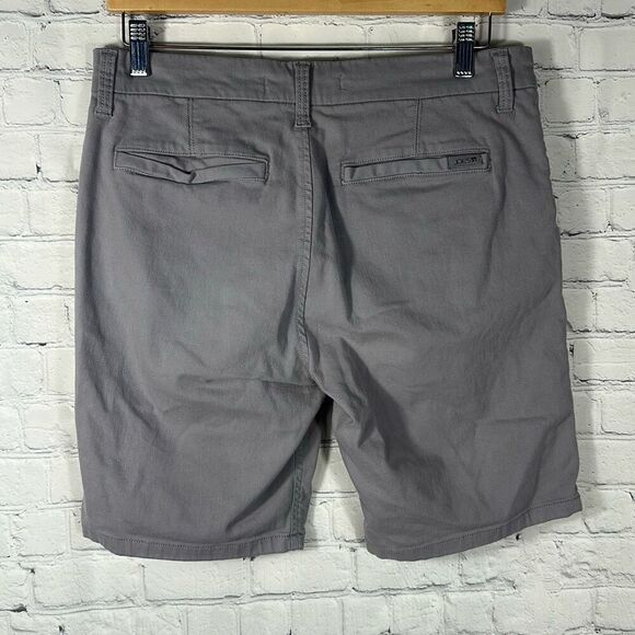 Joes Jeans The Trouser Short size 31 Khaki Chino Stretch Shorts Gray - Picture 3 of 7